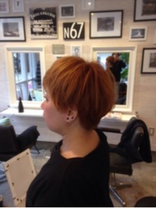 ショートスタイル×ベージュ系カラー☆